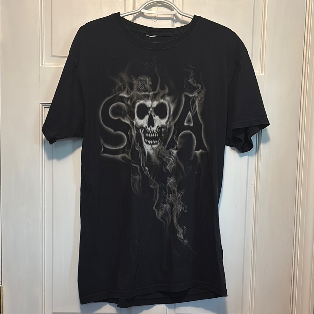 Sons of Anarchy Samcro Skull T Shirt